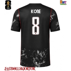 Kanada Ismael Kone #8 Bortatröja VM 2026 Kortärmad